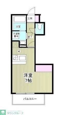 CROSS COURT Naka-Aokiの物件間取画像